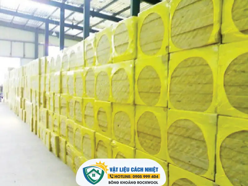 Bông khoáng với khả năng cách nhiệt, chống nóng tối ưu