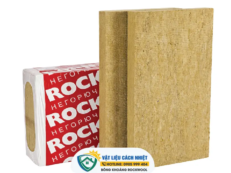 Bông khoáng Rockwool dạng tấm