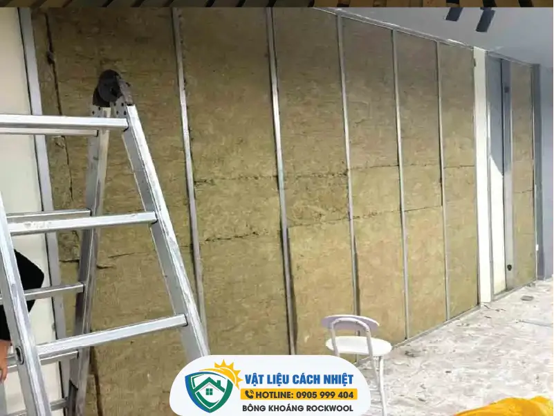 Ứng dụng thực tế của Bông Khoáng Rockwool