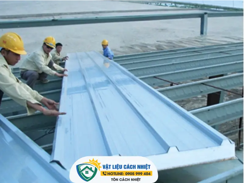 Quy Trình Thi Công Tôn Xốp Cách Nhiệt, Chống Nóng Trần Nhà Tại Đà Nẵng Đúng Kỹ Thuật 