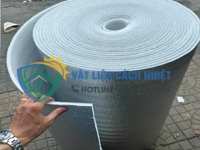 Xốp cách nhiệt PE OPP 1 mặt bạc 8mm