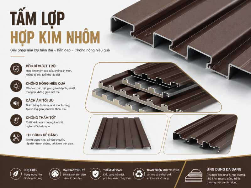 Báo Giá Tấm Lợp Hợp Kim Nhôm Đà Nẵng Mới Nhất 2026